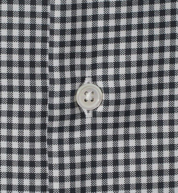 UNITED ARROWS green label relaxing「エブリット コットンオックス ギンガムチェック スナップ ボタンダウン シャツ -イージーアイロン-」|シャツ・ブラウス|