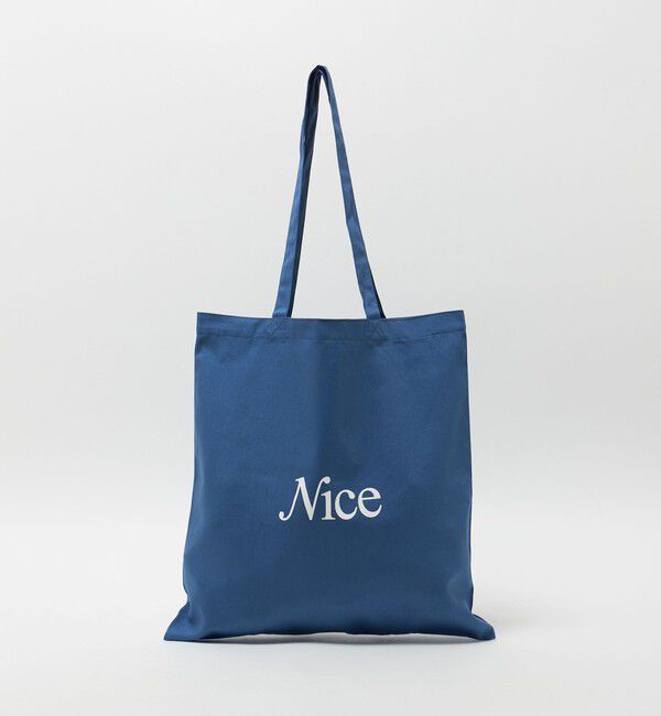NICE WEATHER「＜NICE WEATHER＞SIGNATURE ロゴ トートバッグ 2」|その他|COBALT