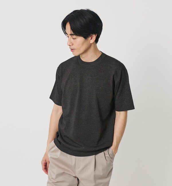 BEAUTY&YOUTH UNITED ARROWS「フュージョン カラー ニット Tシャツ ウォッシャブル」|ニット・セーター|