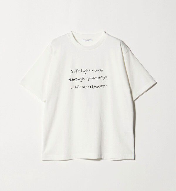 BEAUTY&YOUTH UNITED ARROWS「【WEB限定】ロゴプリント Tシャツ」|Tシャツ・カットソー|