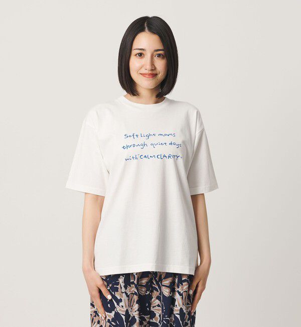 BEAUTY&YOUTH UNITED ARROWS「【WEB限定】ロゴプリント Tシャツ」|Tシャツ・カットソー|