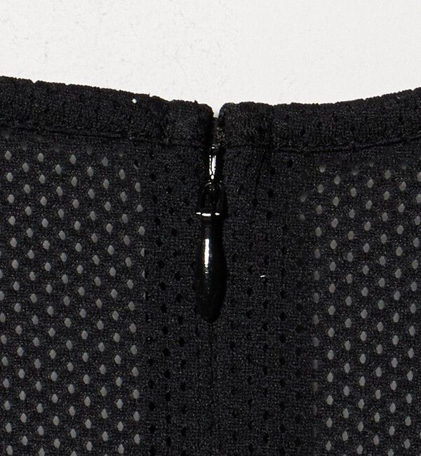 ATTISESSION「＜ATTISESSION＞メッシュ レース ノースリーブ トップス」|シャツ・ブラウス|