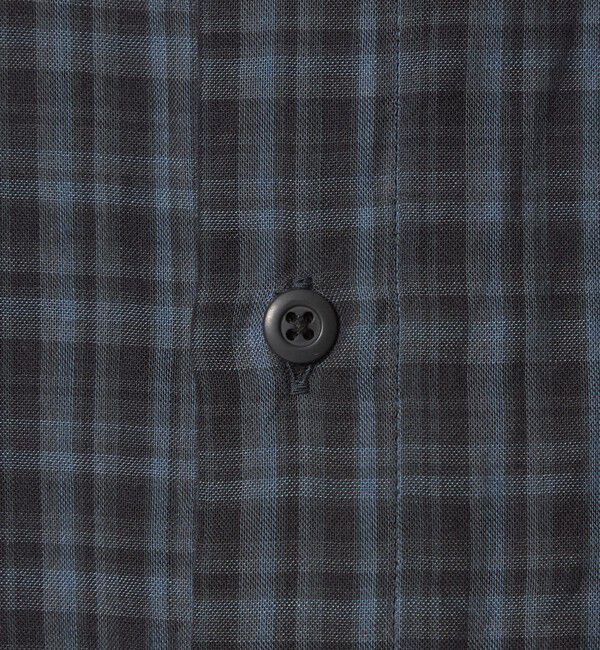 STEVEN ALAN「＜Steven Alan＞ CC ガーゼ マドラスチェック レギュラーカラー シャツ LOOSE」|シャツ・ブラウス|
