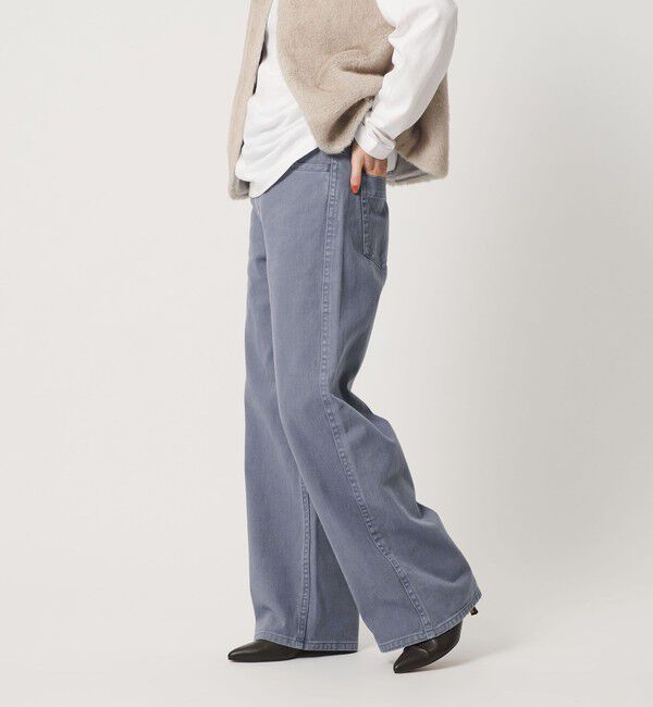 BEAUTY&YOUTH UNITED ARROWS「コットンツイル フェード フレアパンツ」|チノ|