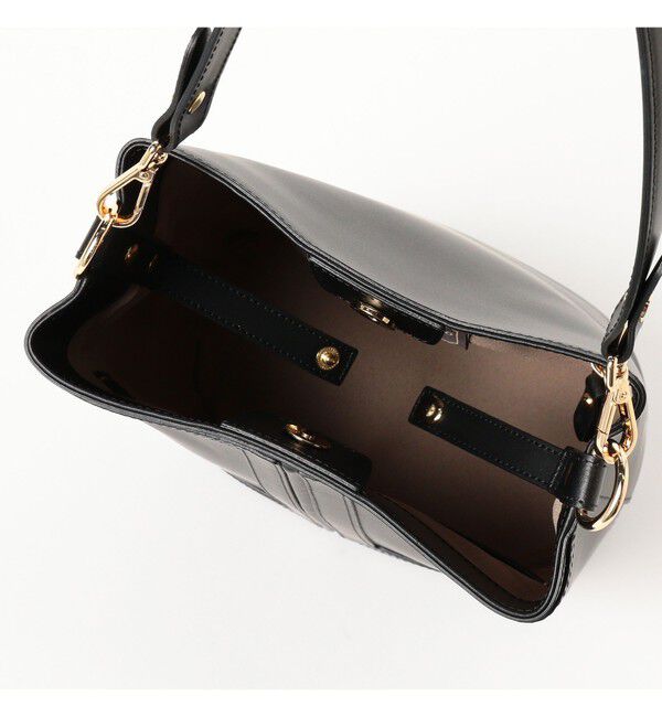 Demi-Luxe BEAMS 「GIANNI NOTARO / NEW フレーム バケット バッグ」|トートバッグ|