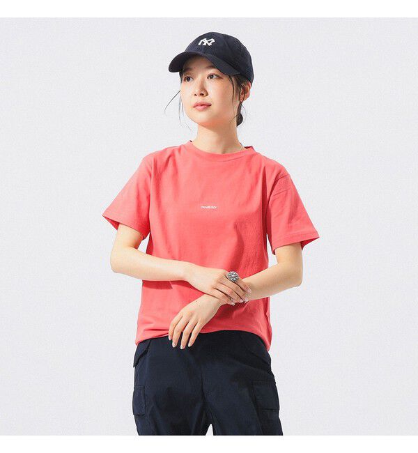 BEAMSBOY「ボーイ エンブロイダリー クルー Tシャツ」|Tシャツ・カットソー|