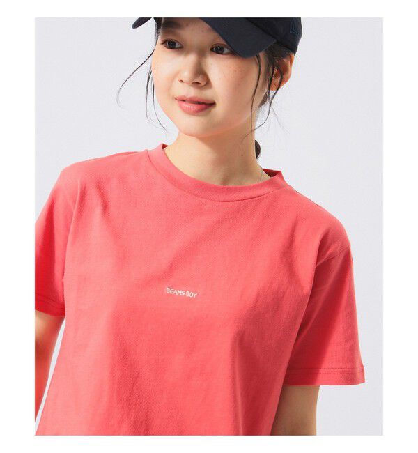 BEAMSBOY「ボーイ エンブロイダリー クルー Tシャツ」|Tシャツ・カットソー|