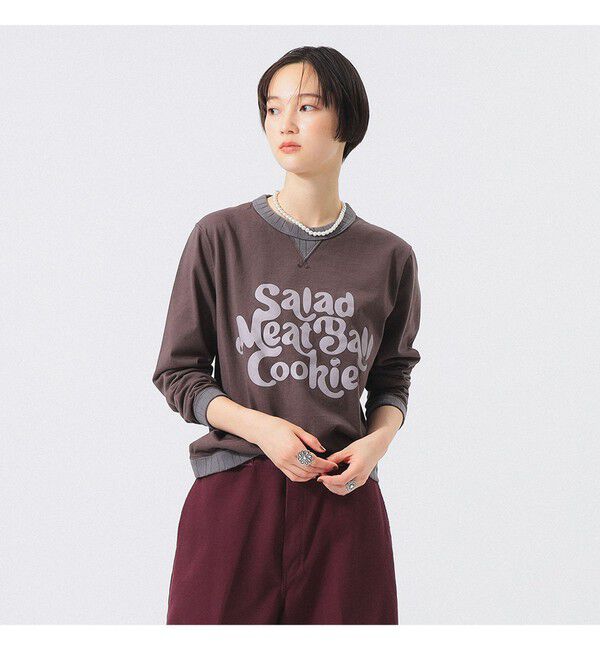 BEAMSBOY「【別注】Jackman / ロゴ ロングスリーブ カットソー 26FW」|Tシャツ・カットソー|BROWN