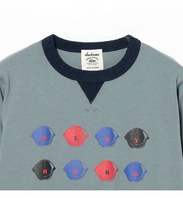 BEAMSBOY「【別注】Jackman / ロゴ ロングスリーブ カットソー 26FW」|Tシャツ・カットソー|