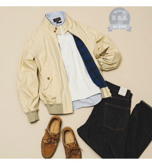 BEAMS「BARACUTA &times; BEAMS PLUS / 別注 G9 Classic Model」|ブルゾン・スタジャン|NATURAL