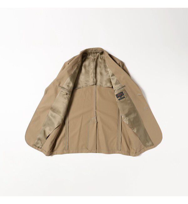 BEAMS PLUS「BEAMS PLUS｜3B Box-Fit Jacket High Density Cotton｜メンズ テーラードジャケット｜ボックスシルエット」|テーラードジャケット|