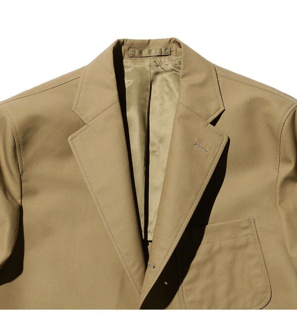 BEAMS PLUS「BEAMS PLUS｜3B Box-Fit Jacket High Density Cotton｜メンズ テーラードジャケット｜ボックスシルエット」|テーラードジャケット|