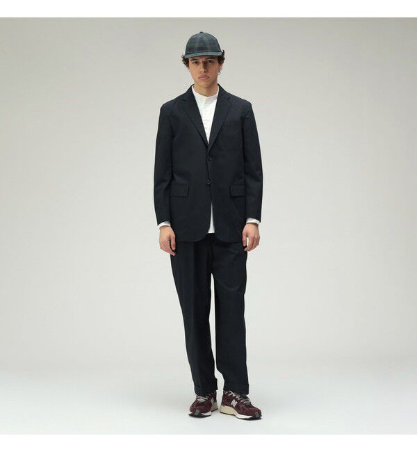 BEAMS PLUS「BEAMS PLUS｜3B Box-Fit Jacket High Density Cotton｜メンズ テーラードジャケット｜ボックスシルエット」|テーラードジャケット|