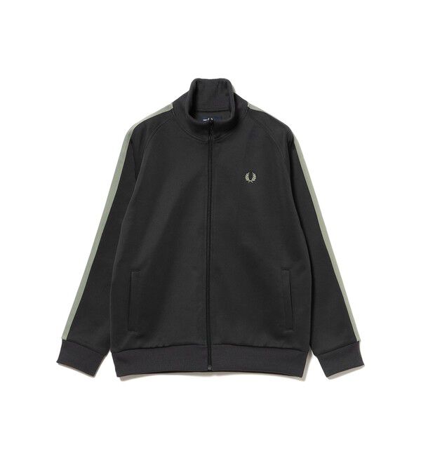 BEAMS「BEAMS｜【別注】FRED PERRY / Track Jacket 26SS｜トラックジャケット ジャージ｜ワイドシルエット」|スウェット・ジャージ|ANCHOR_GREY/SEAGRASS