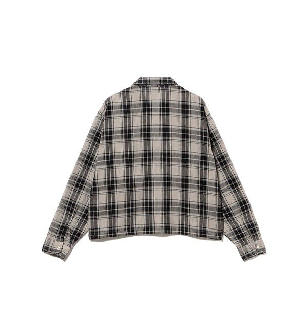 BEAMS「メッシュ ジップシャツ」|シャツ・ブラウス|
