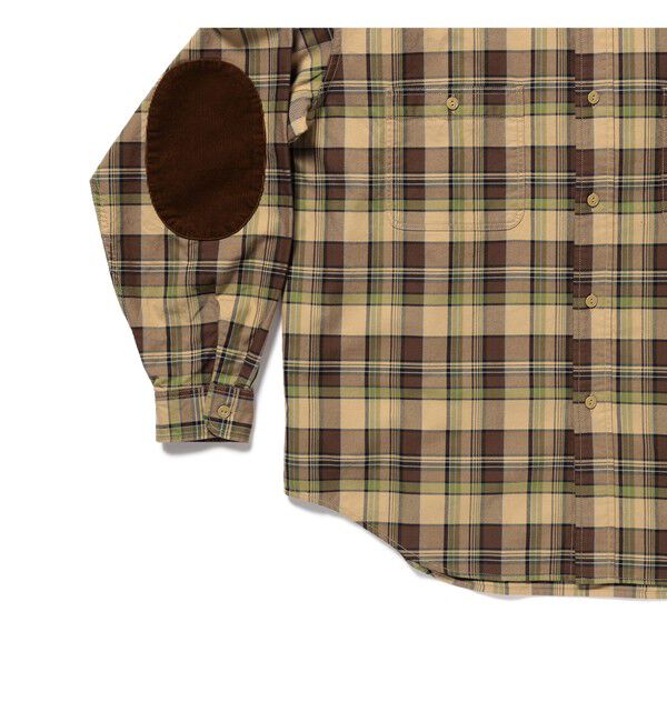 BEAMS「ワーク チェック シャツ 【ワイドフィット】」|シャツ・ブラウス|