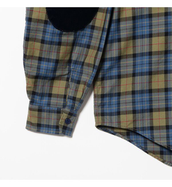 BEAMS「ワーク チェック シャツ 【ワイドフィット】」|シャツ・ブラウス|