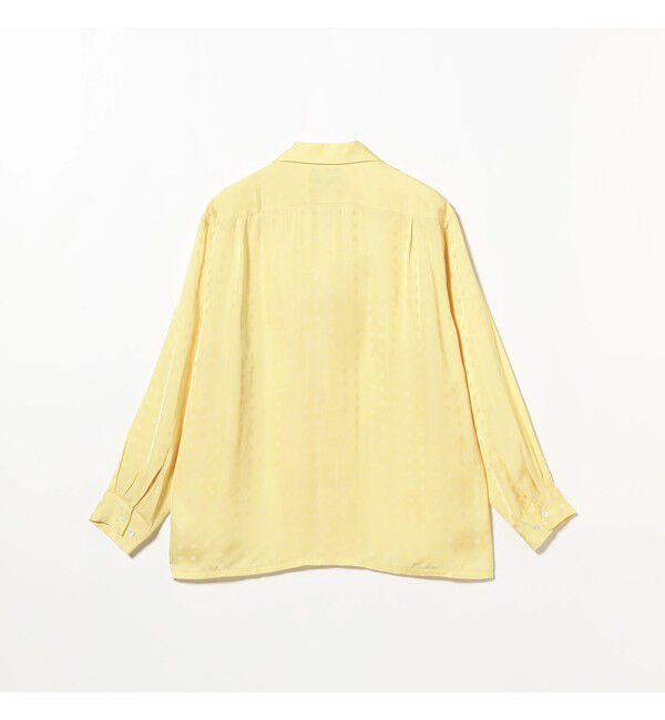 BEAMS PLUS「Open Collar Cupro Dot Pattern」|シャツ・ブラウス|