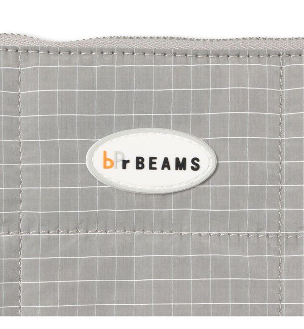 bPr BEAMS「リップストップ フラット ポーチ M」|ポーチ|