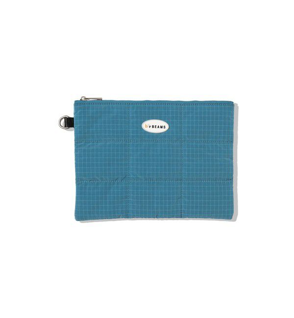 bPr BEAMS「リップストップ フラット ポーチ M」|ポーチ|