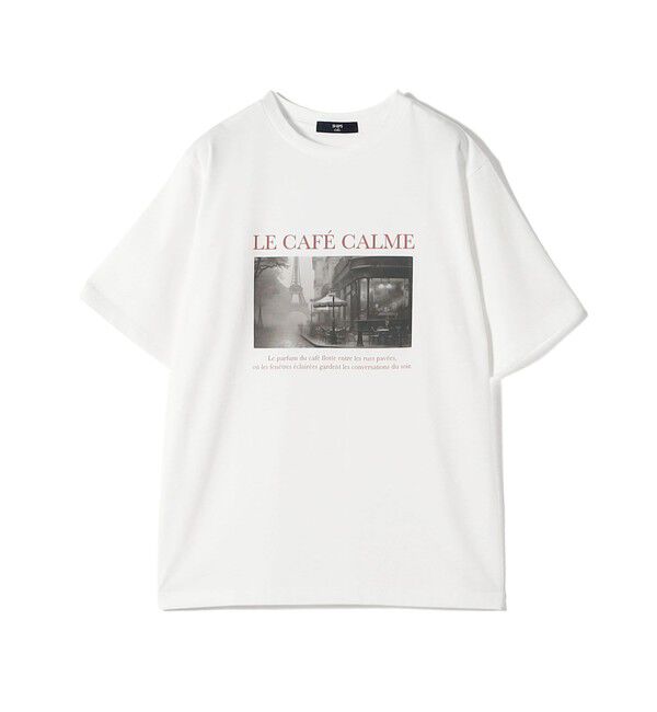 SHIPS Colors 「SHIPS Colors:〈接触冷感・UVカット〉26AW PARIS フォト TEE◇」|Tシャツ・カットソー|