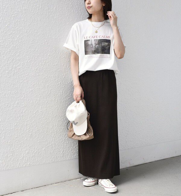 SHIPS Colors 「SHIPS Colors:〈接触冷感・UVカット〉26AW PARIS フォト TEE◇」|Tシャツ・カットソー|