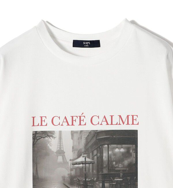 SHIPS Colors 「SHIPS Colors:〈接触冷感・UVカット〉26AW PARIS フォト TEE◇」|Tシャツ・カットソー|