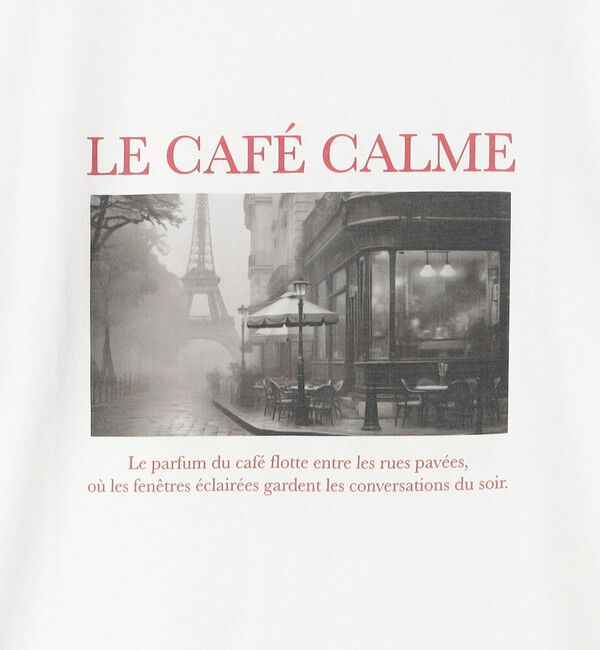 SHIPS Colors 「SHIPS Colors:〈接触冷感・UVカット〉26AW PARIS フォト TEE◇」|Tシャツ・カットソー|
