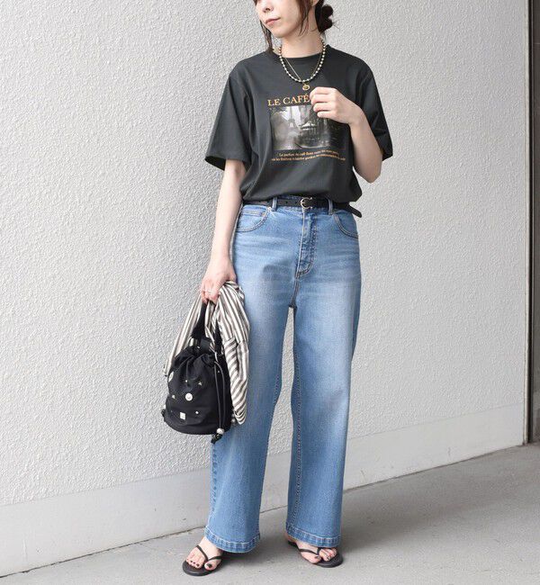 SHIPS Colors 「SHIPS Colors:〈接触冷感・UVカット〉26AW PARIS フォト TEE◇」|Tシャツ・カットソー|