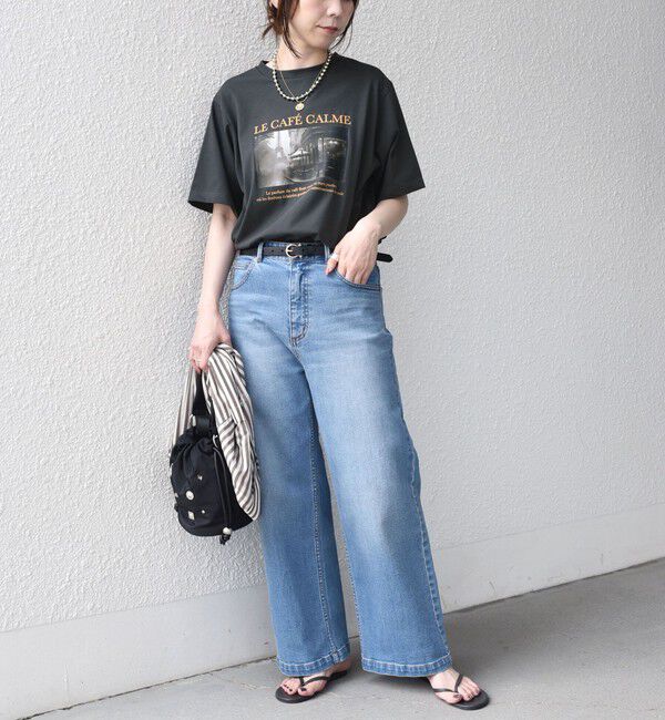 SHIPS Colors 「SHIPS Colors:〈接触冷感・UVカット〉26AW PARIS フォト TEE◇」|Tシャツ・カットソー|