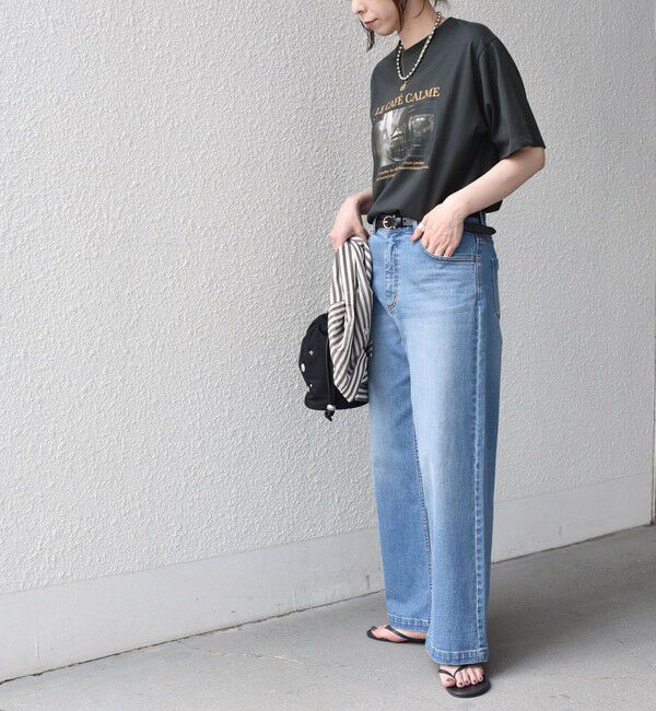 SHIPS Colors 「SHIPS Colors:〈接触冷感・UVカット〉26AW PARIS フォト TEE◇」|Tシャツ・カットソー|