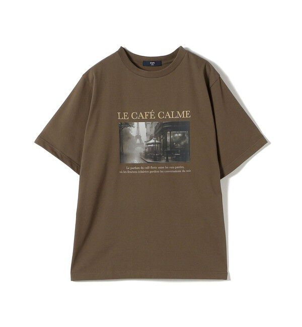 SHIPS Colors 「SHIPS Colors:〈接触冷感・UVカット〉26AW PARIS フォト TEE◇」|Tシャツ・カットソー|