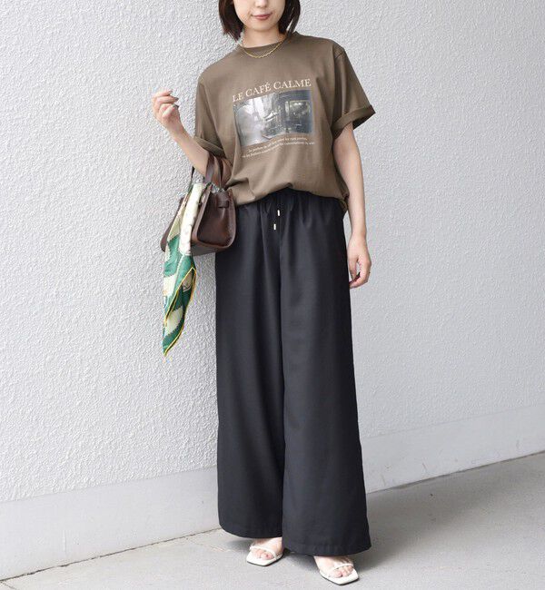 SHIPS Colors 「SHIPS Colors:〈接触冷感・UVカット〉26AW PARIS フォト TEE◇」|Tシャツ・カットソー|