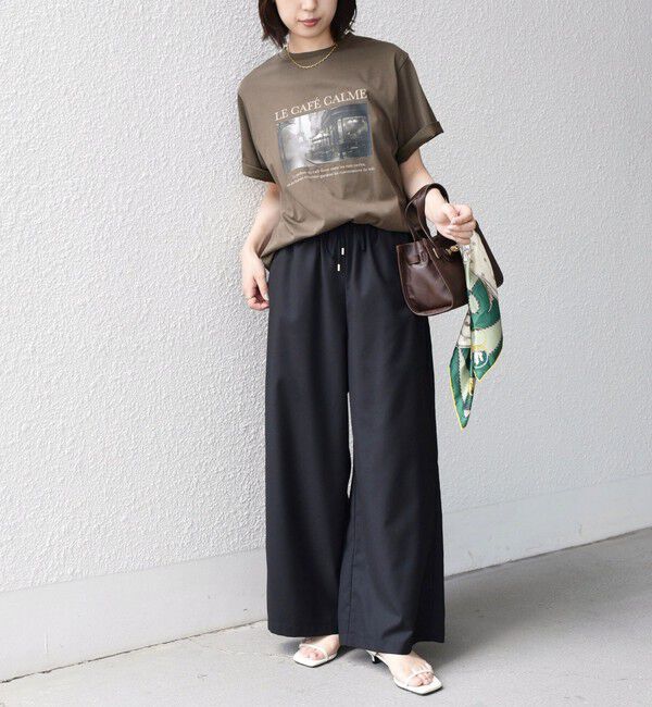 SHIPS Colors 「SHIPS Colors:〈接触冷感・UVカット〉26AW PARIS フォト TEE◇」|Tシャツ・カットソー|