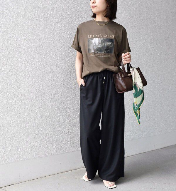 SHIPS Colors 「SHIPS Colors:〈接触冷感・UVカット〉26AW PARIS フォト TEE◇」|Tシャツ・カットソー|