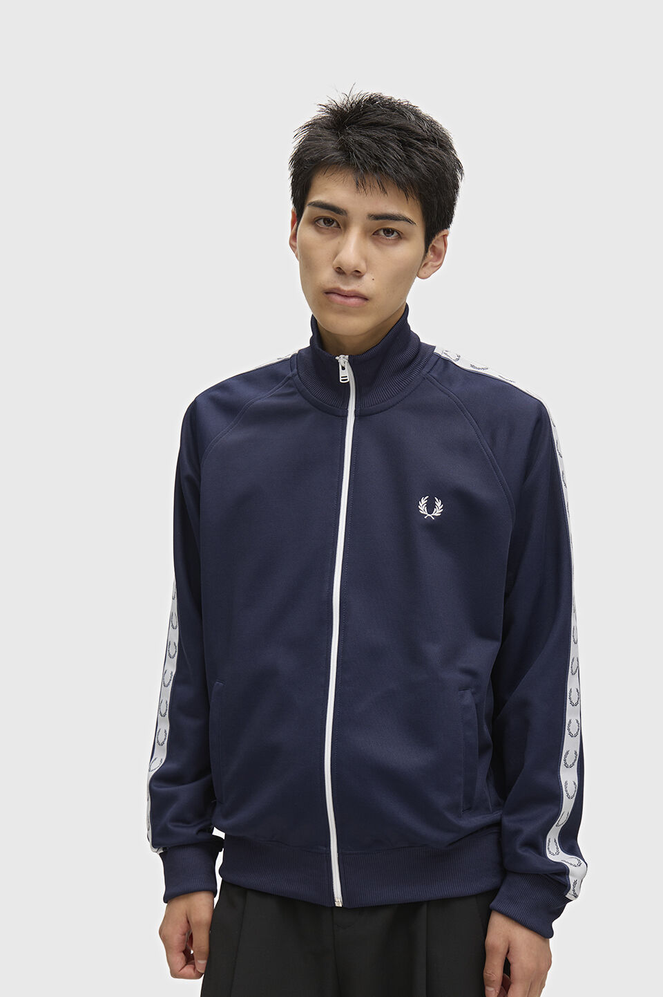 FRED PERRY 「FRED PERRY／Taped Track Jacket／フレッドペリートラックジャケット」|スウェット・ジャージ|