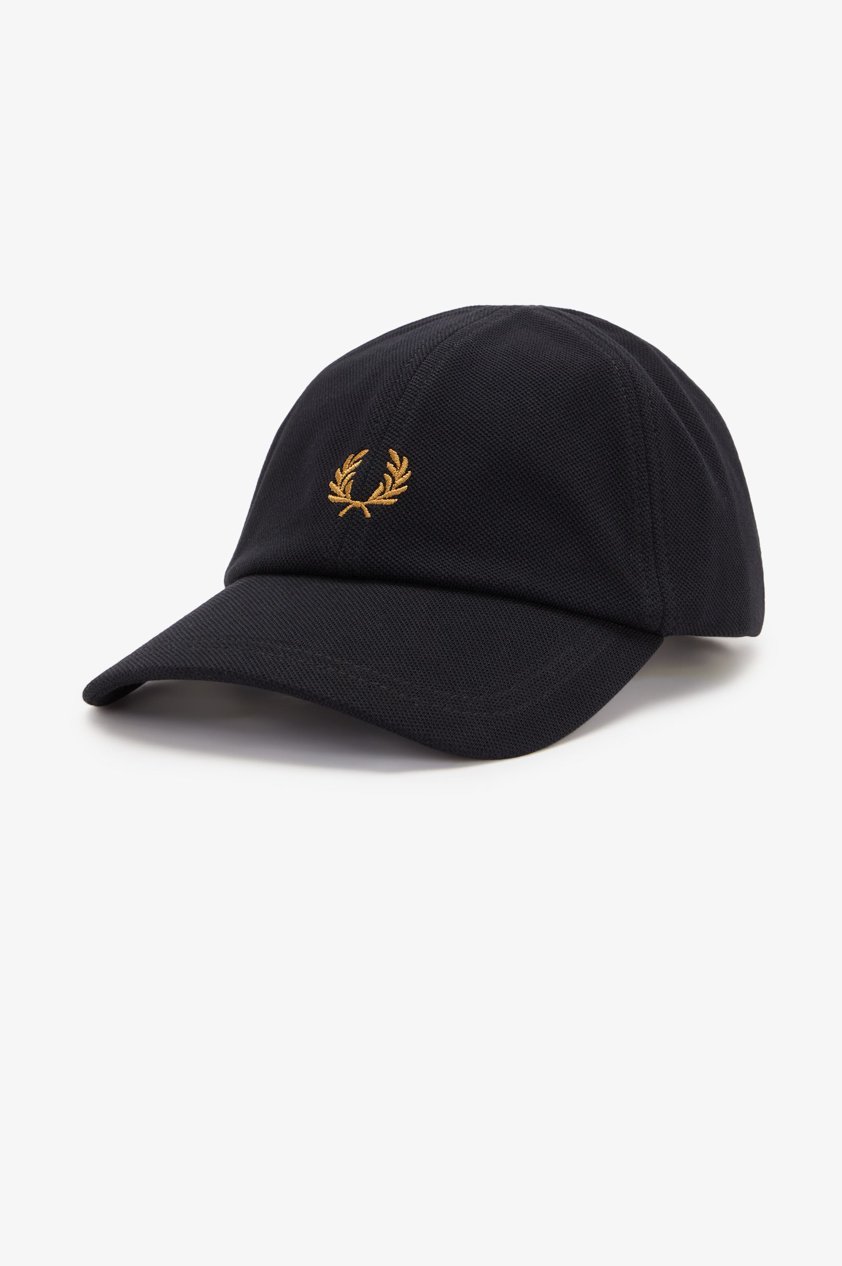 FRED PERRY 「Pique Classic Cap／ピケクラシックキャップ」|キャップ・キャスケット|BLACK