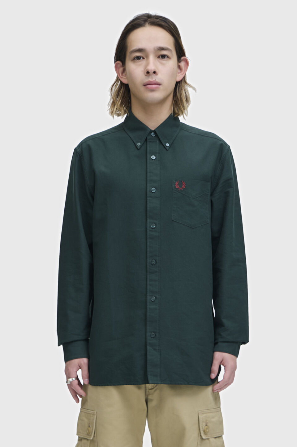 FRED PERRY 「Oxford Shirt／オックスフォード長袖シャツ」|シャツ・ブラウス|