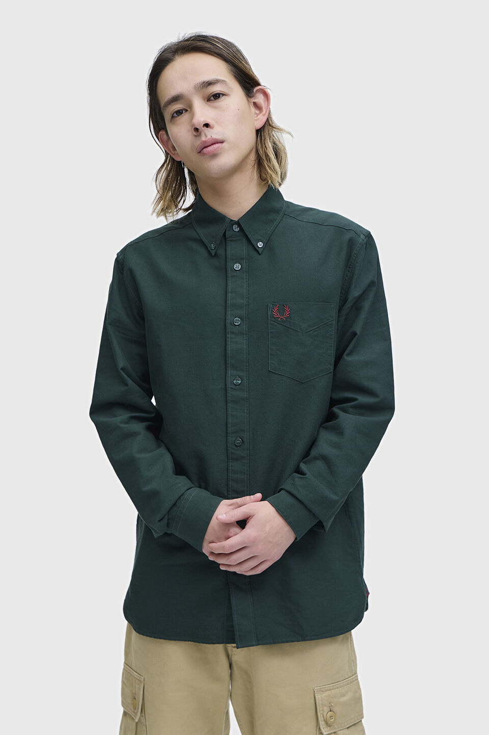 FRED PERRY 「Oxford Shirt／オックスフォード長袖シャツ」|シャツ・ブラウス|