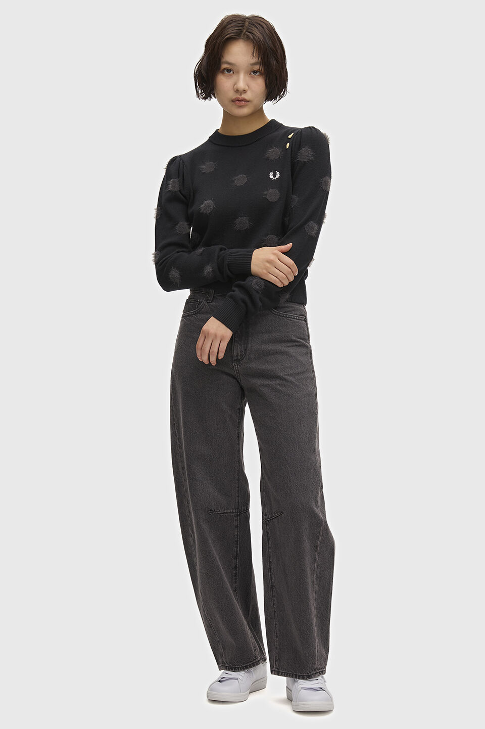 FRED PERRY 「FRED PERRY／Amy Winehouse／Polka Dot Jumper／エイミーワインハウス ポルカドットニット」|ニット・セーター|
