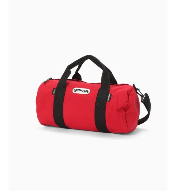 OUTDOOR PRODUCTS Usual Things「追加 231  ROLL BOSTON LARGE SOLID」|ボストンバッグ|レッド