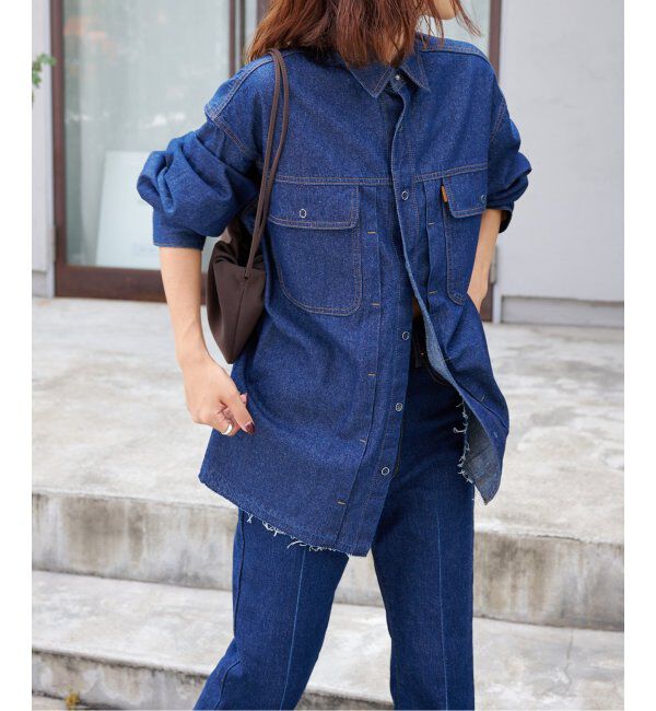 OUTDOOR PRODUCTS Usual Things「ULTデニムワーカーシャツ」|シャツ・ブラウス|
