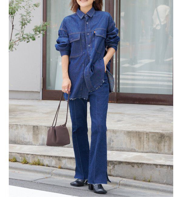 OUTDOOR PRODUCTS Usual Things「ULTデニムワーカーシャツ」|シャツ・ブラウス|