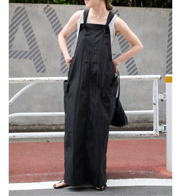 OUTDOOR PRODUCTS Usual Things「ナイロンリップストップワンピース」|ワンピース|ブラック