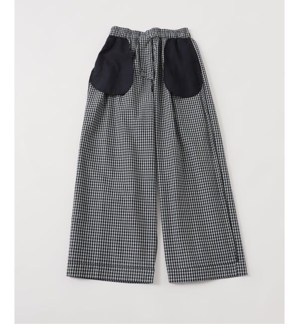 OUTDOOR PRODUCTS Usual Things「追加 コットンサッカーチェックイージーパンツ セットアップ対応」|スラックス|