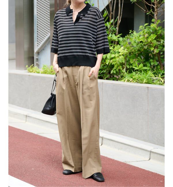 OUTDOOR PRODUCTS Usual Things「ハイゲージシアースキッパーニット」|ポロシャツ|