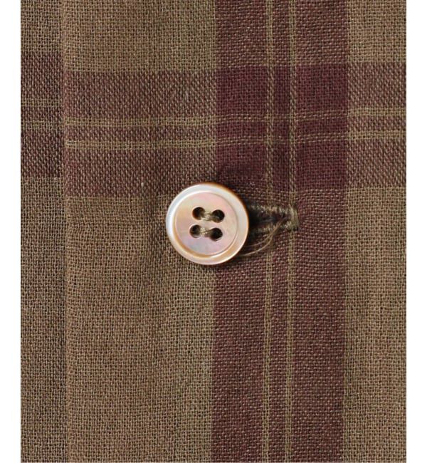 OUTDOOR PRODUCTS Usual Things「PLAIDパターンオープンカラーシャツ」|シャツ・ブラウス|