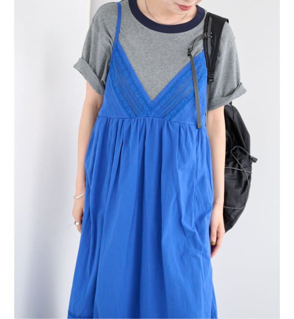 OUTDOOR PRODUCTS Usual Things「コットンローンカラーキャミワンピース」|ワンピース|