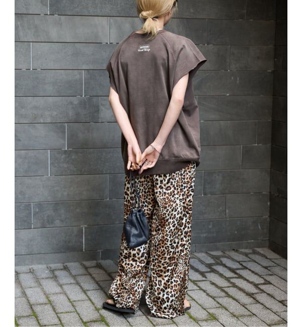 OUTDOOR PRODUCTS Usual Things「追加2 レオパードパンツ」|スラックス|