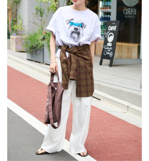 OUTDOOR PRODUCTS Usual Things「仙台店＆WEB限定 ピグメントカットオフ ZOO TEE」|Tシャツ・カットソー|